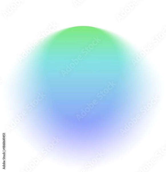 Obraz Gradient Fill Circle