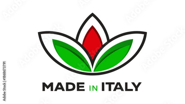 Obraz Logo isolated on white background Vector