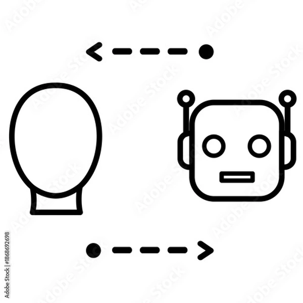 Fototapeta Artificial intelligence