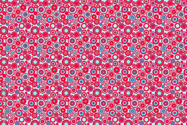 Obraz ランダムな水玉 2-1