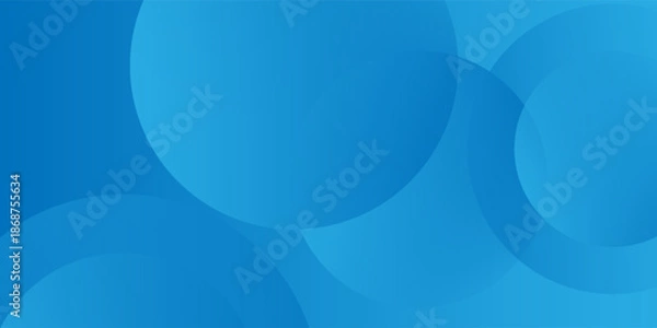 Obraz Abstract blue background. Fluid shapes composition. Eps10 vector