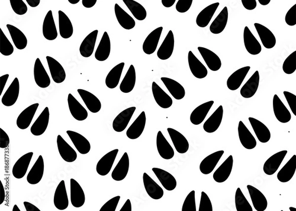 Obraz hoof marks texture vector background
Vector texture pattern