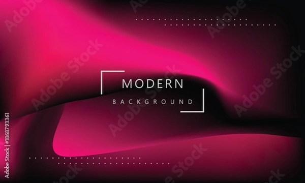 Obraz Dynamic colorful gradient pink color mesh background