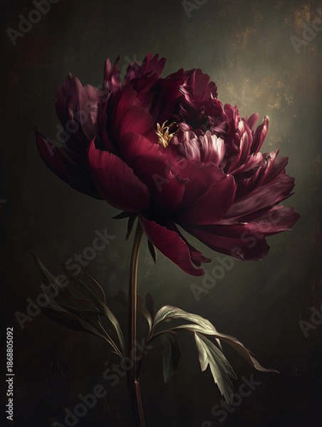 Obraz Ember Bloom. Generative AI