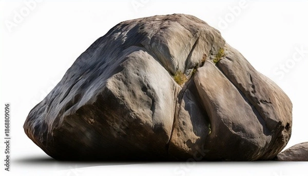 Obraz Big Rock Isolated On Transparent Background