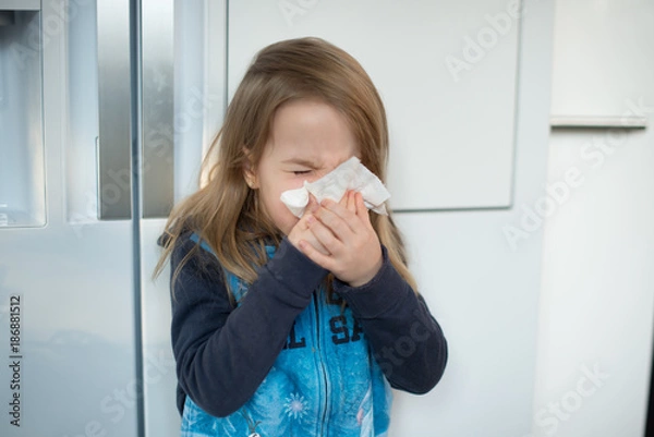 Obraz Chora dziewczynka