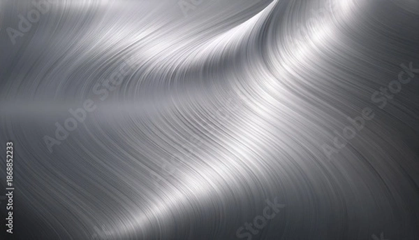Obraz Abstract Silver Gray Simple Curve Background