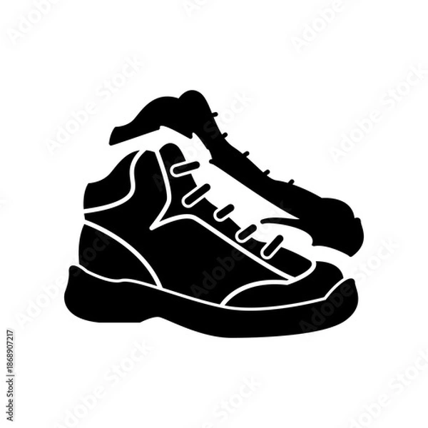 Obraz Boot icon design template