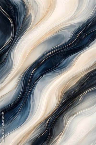 Obraz Fluid Marble Abstract Phone Background