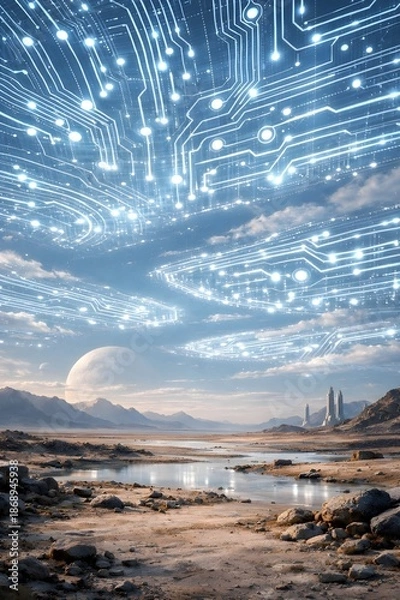 Obraz Alien Technology Sky Wallpaper