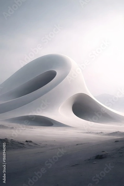 Obraz Crystal Technology Alien Landscape Wallpaper