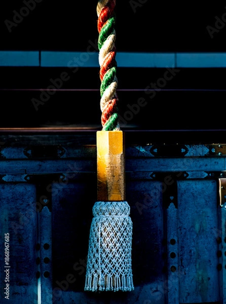 Fototapeta 鎌倉2615　本覚寺6　鈴紐