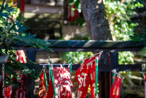 Fototapeta 鎌倉2615　八雲神社9　幟