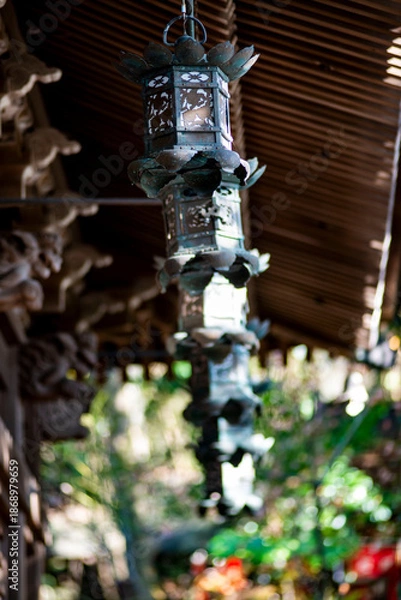 Fototapeta 鎌倉2615　八雲神社7　釣灯籠