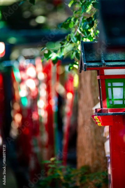 Obraz 鎌倉2615　八雲神社4　灯籠