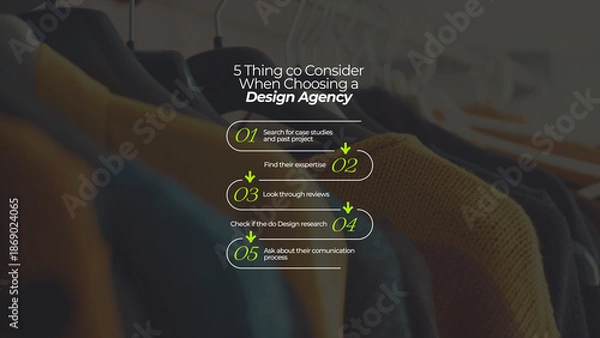 Fototapeta Text List Animation 02