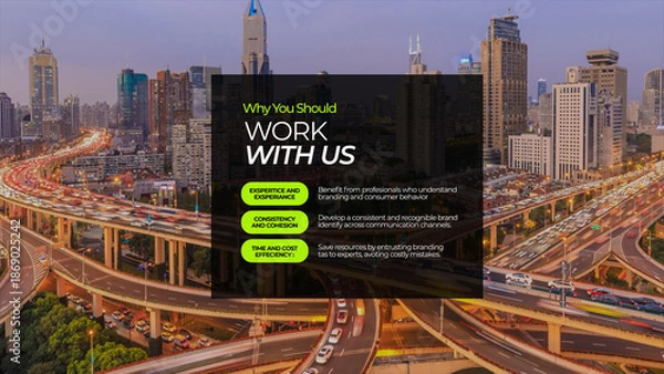 Fototapeta Text List Animation 05