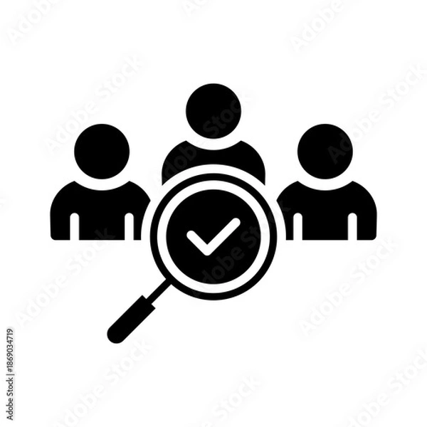 Fototapeta Human Resources Icon