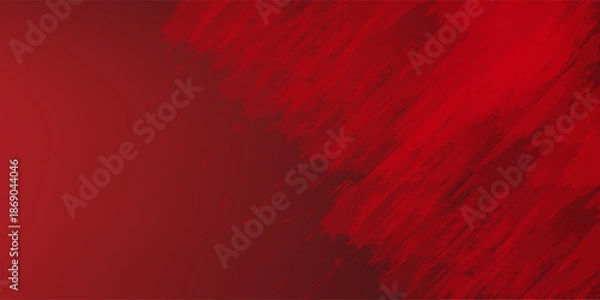 Obraz Dark red grunge texture background vector illustration