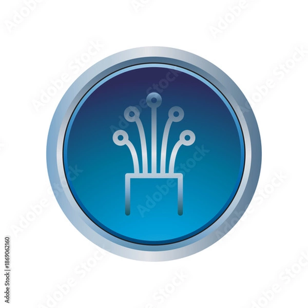 Fototapeta Cable icon design template