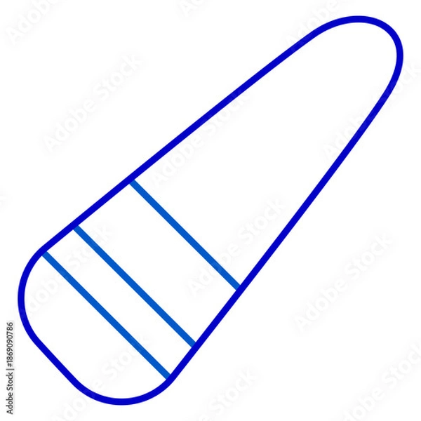 Obraz Crayon outline icon