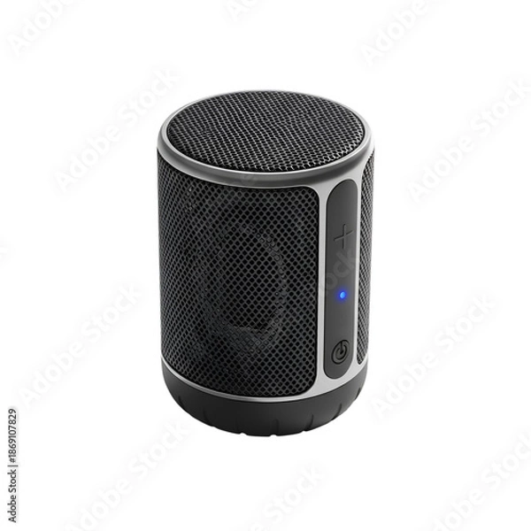 Obraz Portable wireless bluetooth speaker with mesh design