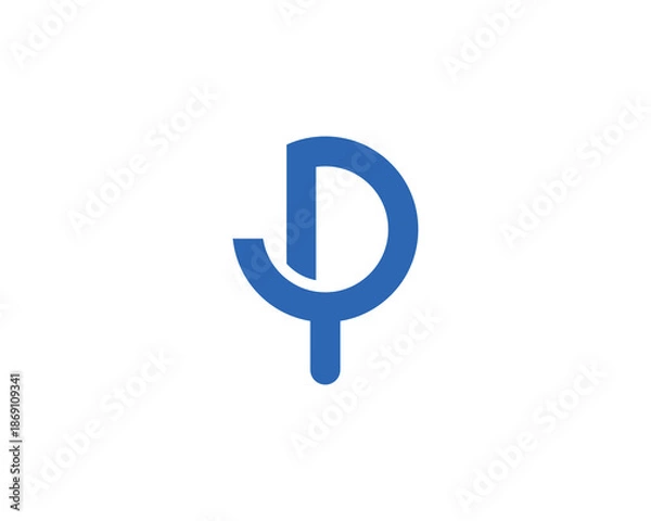 Obraz DY YD Logo Design