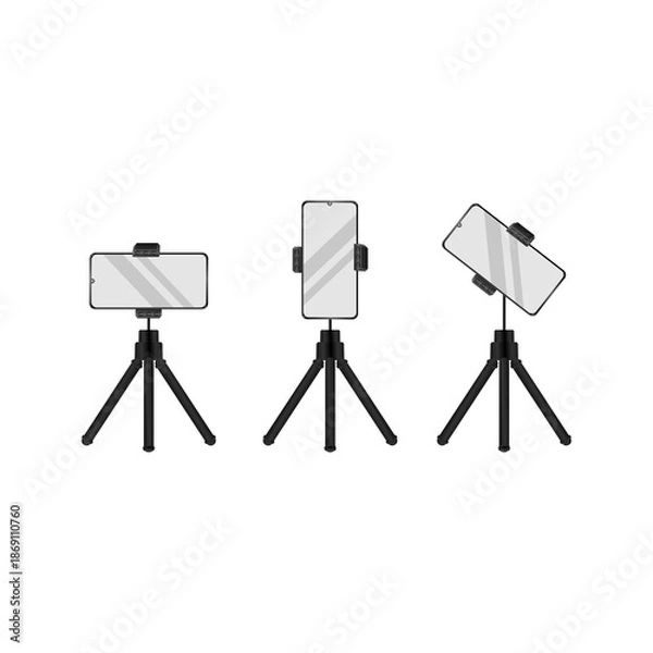 Obraz Tripod Mini Live Vector Image And Illustration