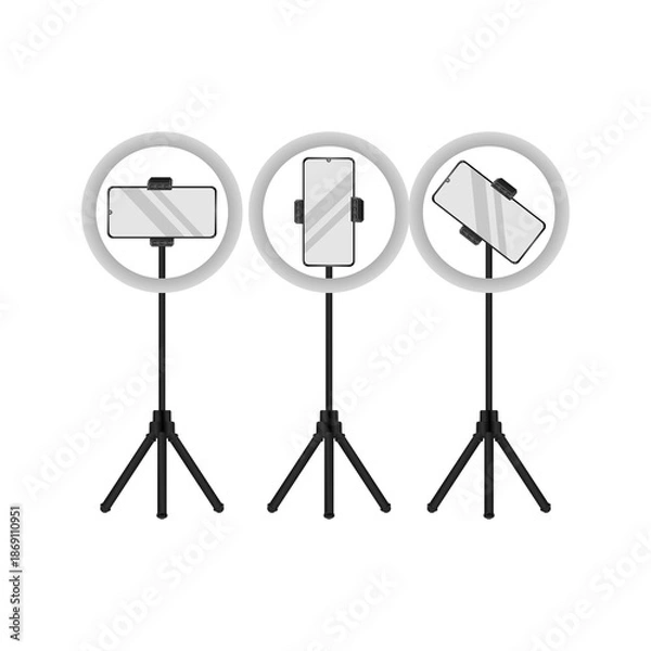 Obraz Tripod Mini Live Vector Image And Illustration