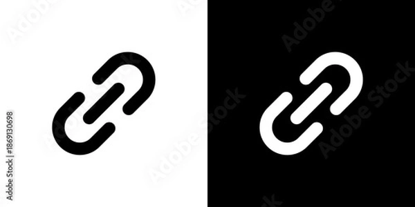 Obraz シンプルなリンク・接続・ URLのアイコン