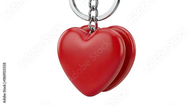 Obraz Red Heart Keychain