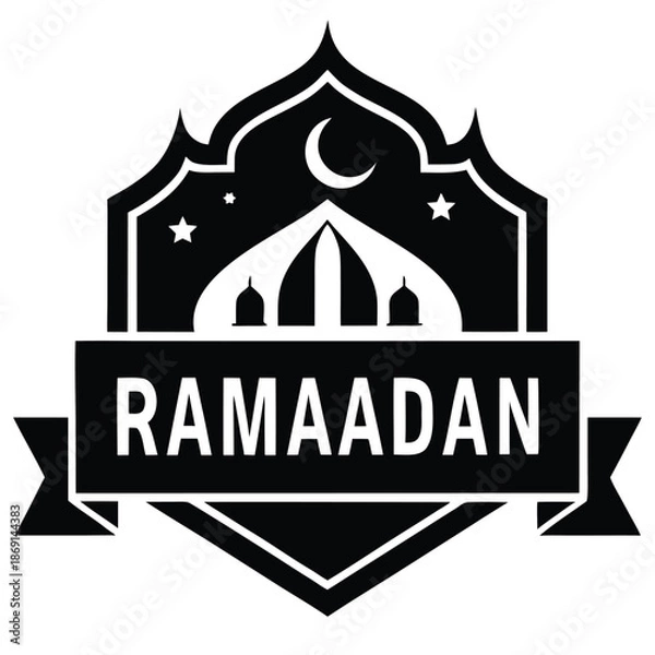 Obraz islamic pattern ramadan banner