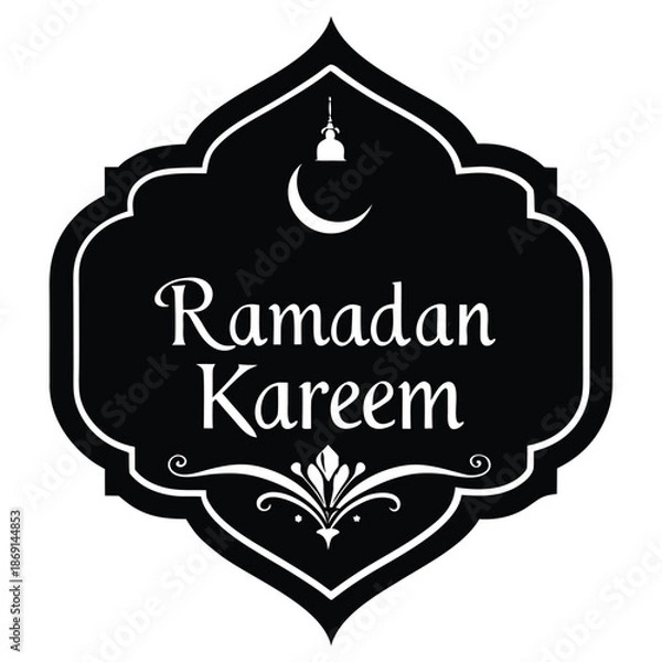 Obraz ramadan kareem elegant frame
