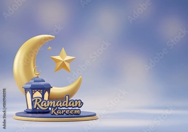 Obraz ラマダン月の光と願い