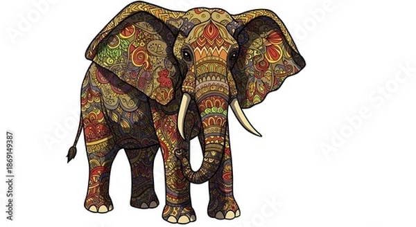 Obraz 曼荼羅象、細密画の息吹