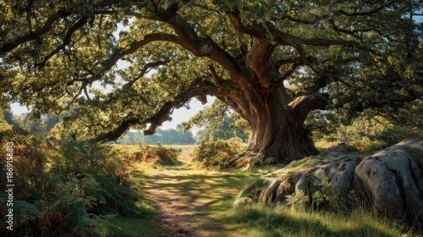 Obraz trees in the forest