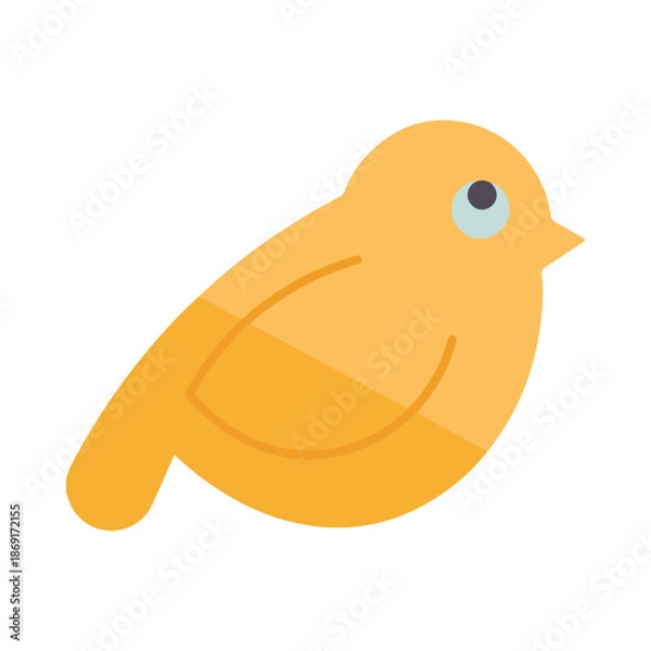 Obraz Small bird icon