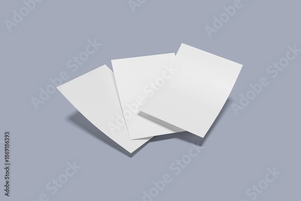 Fototapeta A4 Flayer Blank