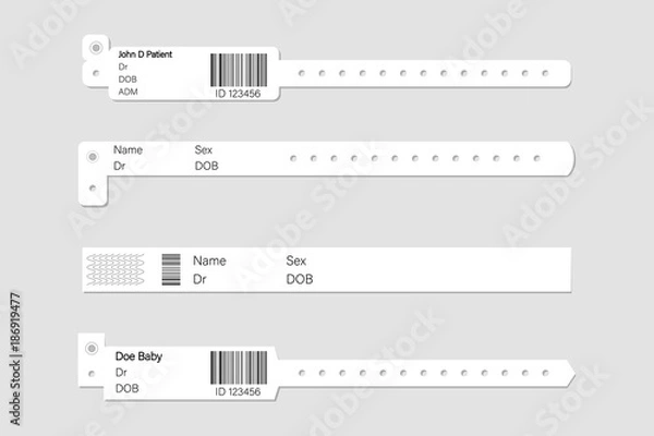 Obraz bracelet wristband set