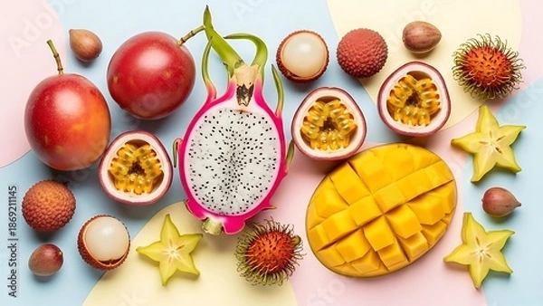 Obraz colorfull fruit