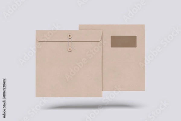 Fototapeta Square Envelope Blank