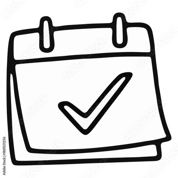 Obraz vector calendar icon