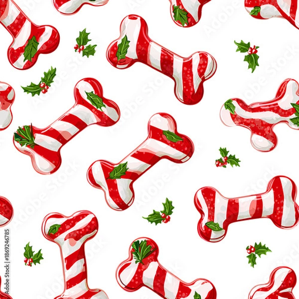 Obraz christmas candy cane