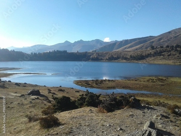 Obraz Laguna de mucubaji venezuela trip experience 