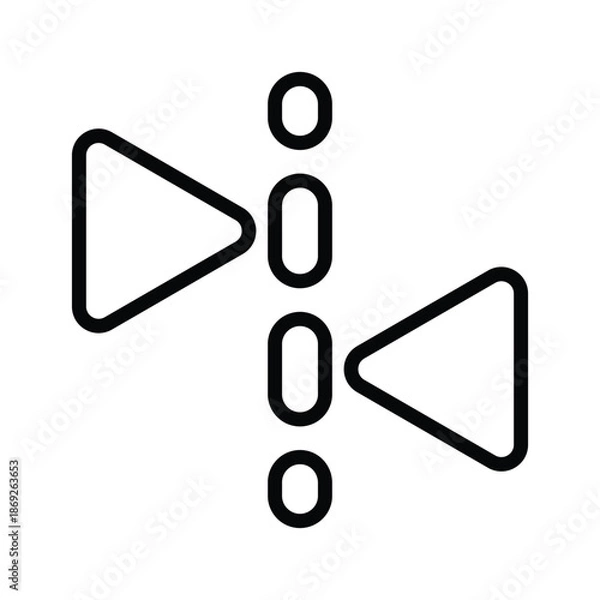 Obraz Object flip icon