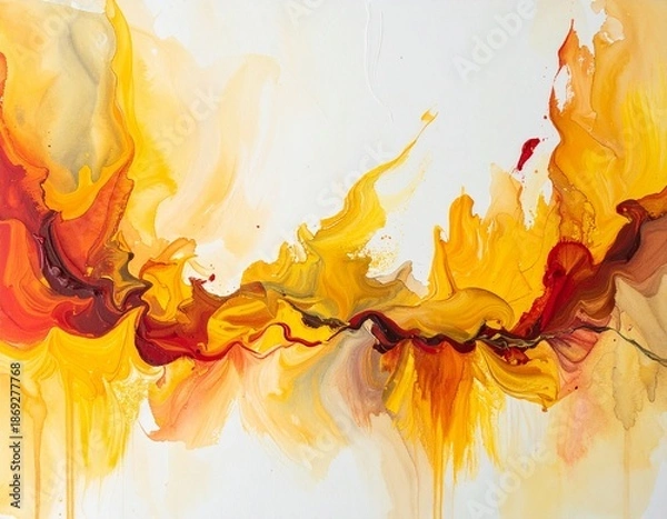 Obraz abstract fire background