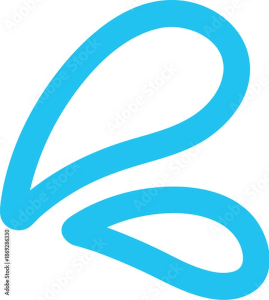 Obraz 手書きの汗マークのベクターイラスト素材　絵文字