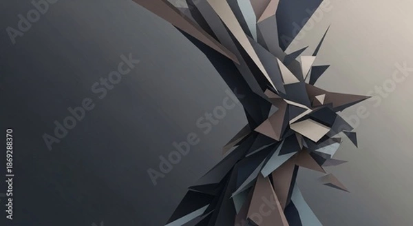 Obraz Corporate Crisis Management Abstract Background