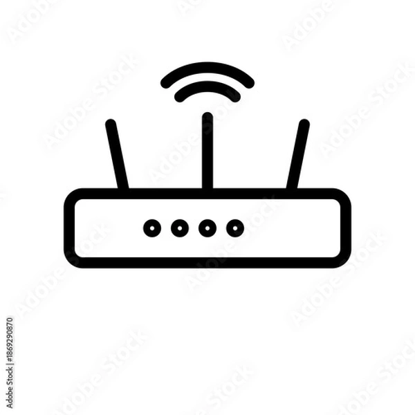 Obraz computer router icon