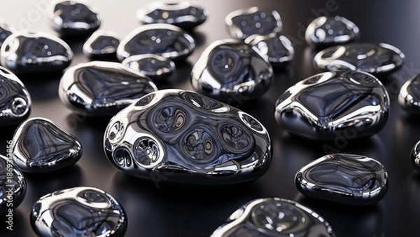 Obraz Complex Metallic Knot 3D Art